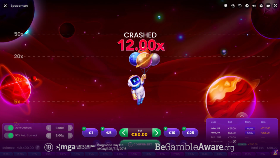 Spaceman Slot (Pragmatic Play) Review